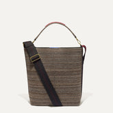 The Bucket Bag - Cacao Herringbone