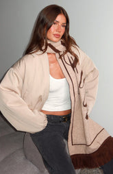 Aariya Scarf Chocolate